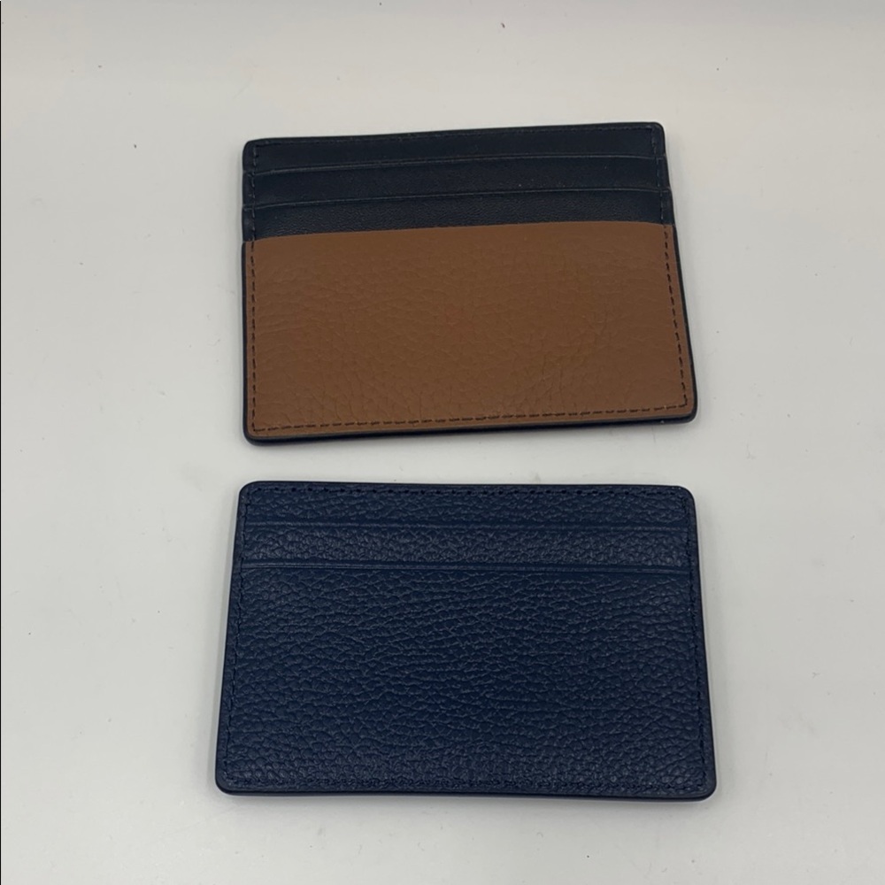Michael Kors Men's Leather Card Holder - Brown and Black - Picture 2 of 2